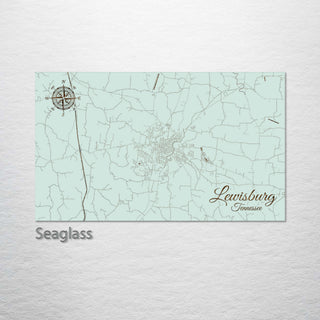 Lewisburg, Tennessee Street Map