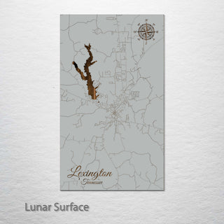 Lexington, Tennessee Street Map