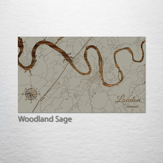 Loudon, Tennessee Street Map