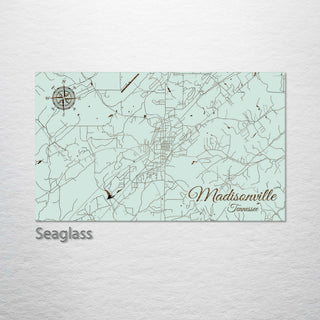 Madisonville, Tennessee Street Map