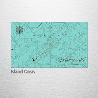 Madisonville, Tennessee Street Map