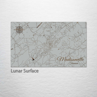 Madisonville, Tennessee Street Map