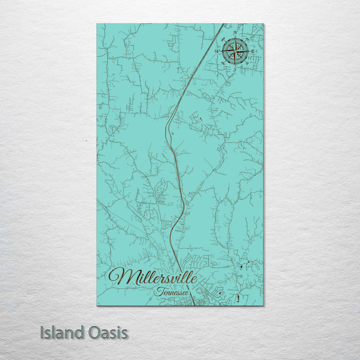 Millersville, Tennessee Street Map
