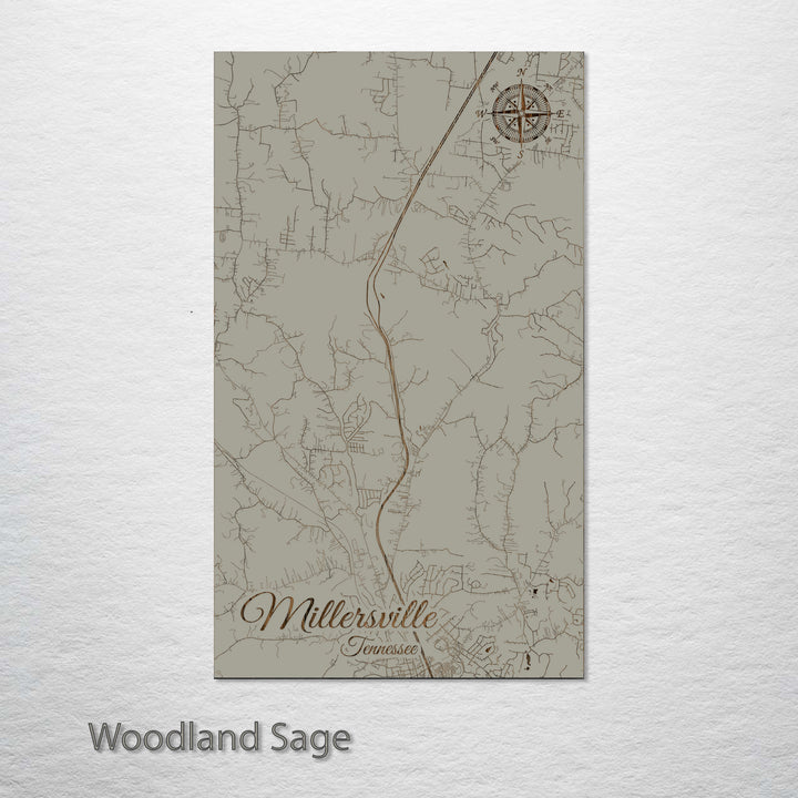 Millersville, Tennessee Street Map