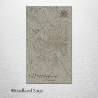 Murfreesboro, Tennessee Street Map