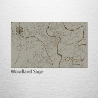 Newport, Tennessee Street Map