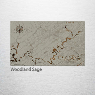Oak Ridge, Tennessee Street Map