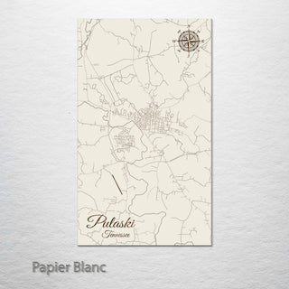 Pulaski, Tennessee Street Map