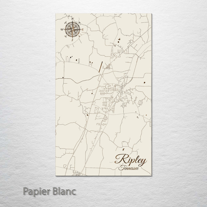 Ripley, Tennessee Street Map