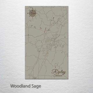 Ripley, Tennessee Street Map