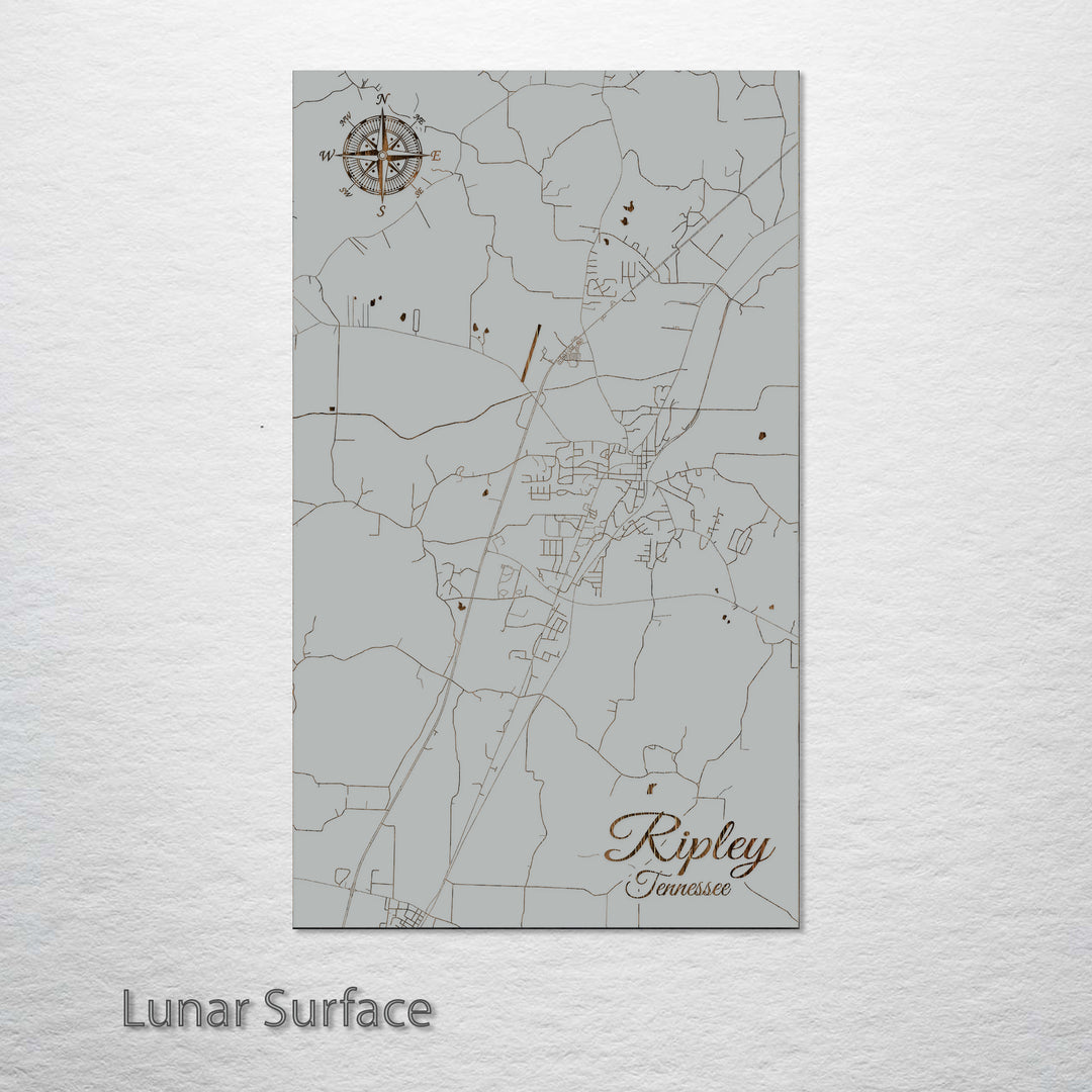 Ripley, Tennessee Street Map