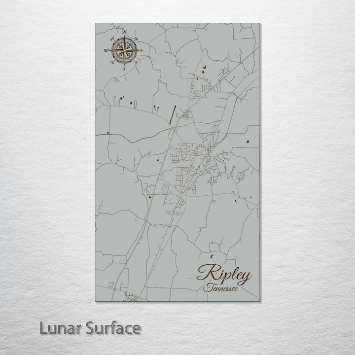 Ripley, Tennessee Street Map