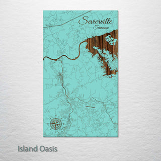 Sevierville, Tennessee Street Map