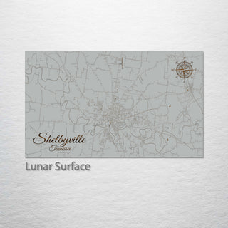 Shelbyville, Tennessee Street Map