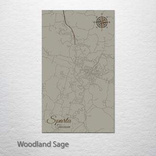 Sparta, Tennessee Street Map