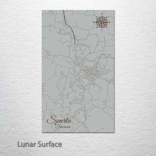 Sparta, Tennessee Street Map