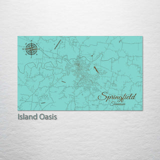 Springfield, Tennessee Street Map