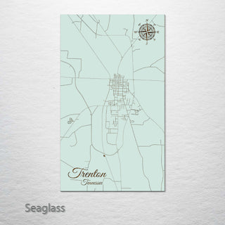 Trenton, Tennessee Street Map