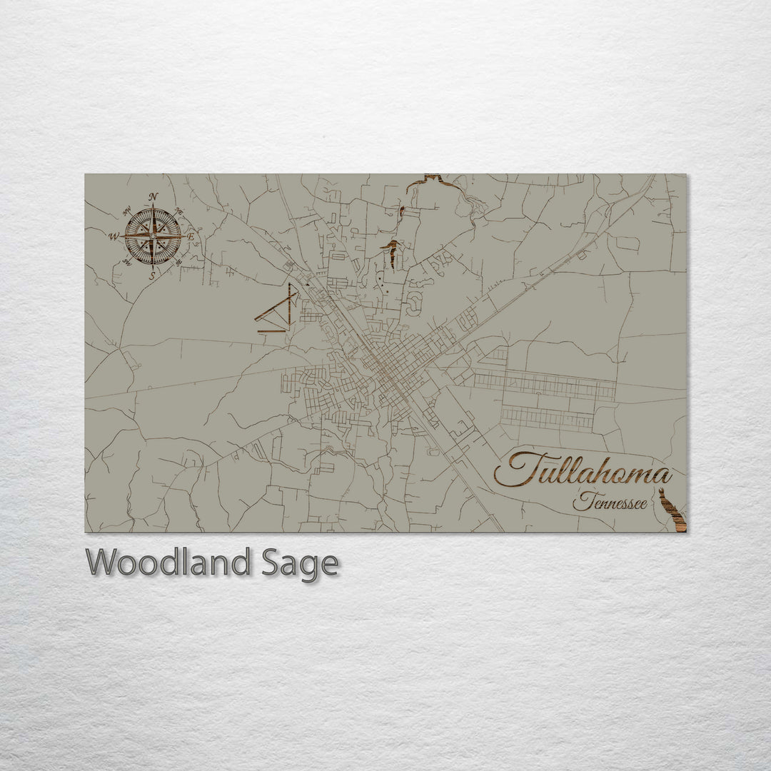 Tullahoma, Tennessee Street Map