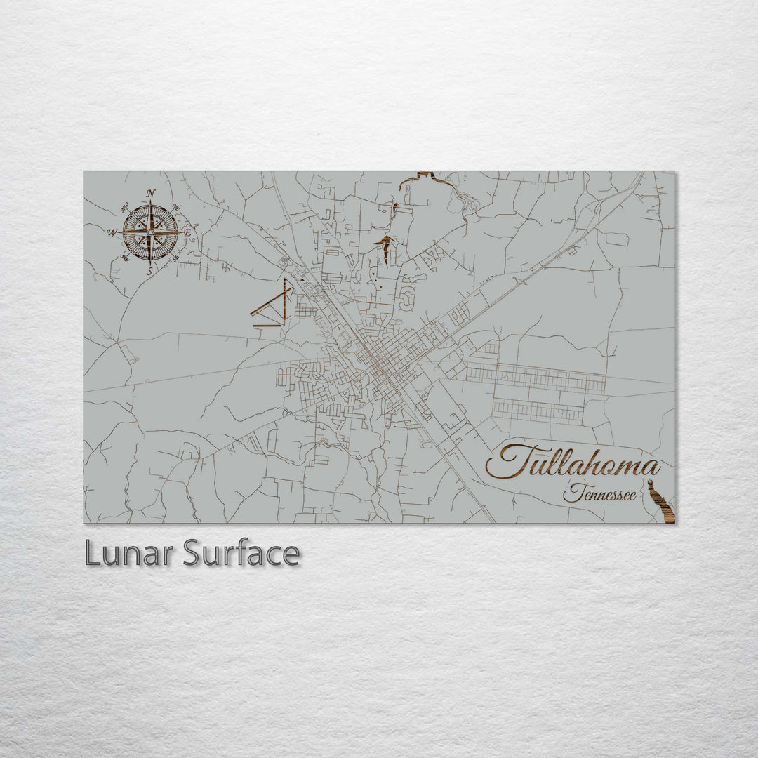 Tullahoma, Tennessee Street Map