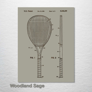 Tennis Racket - Fire & Pine