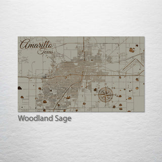 Amarillo, Texas Street Map