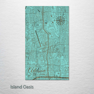 Addison, Texas Street Map