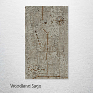 Addison, Texas Street Map