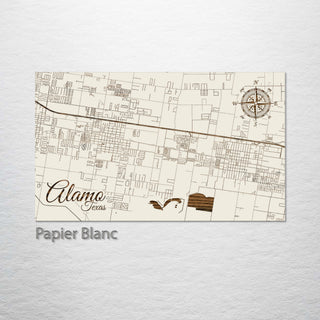 Alamo, Texas Street Map