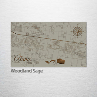Alamo, Texas Street Map