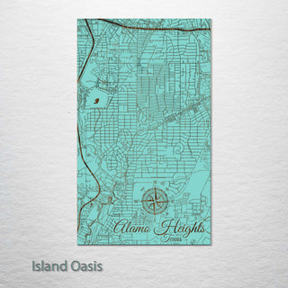 Alamo Heights, Texas Street Map