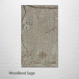 Alamo Heights, Texas Street Map