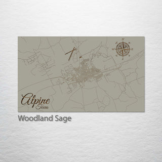 Alpine, Texas Street Map