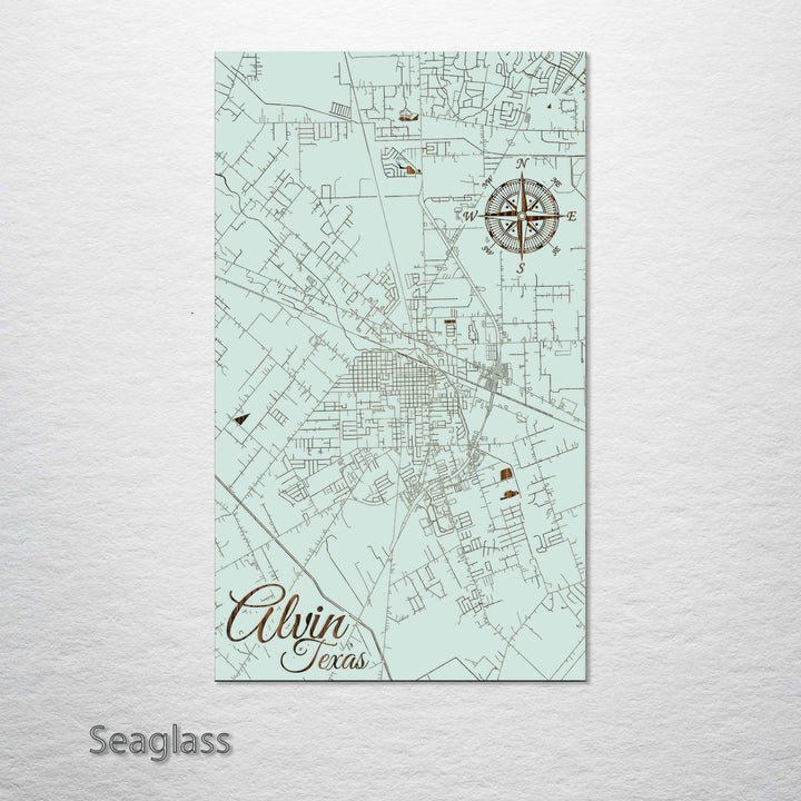 Alvin, Texas Street Map