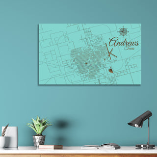 Andrews, Texas Street Map