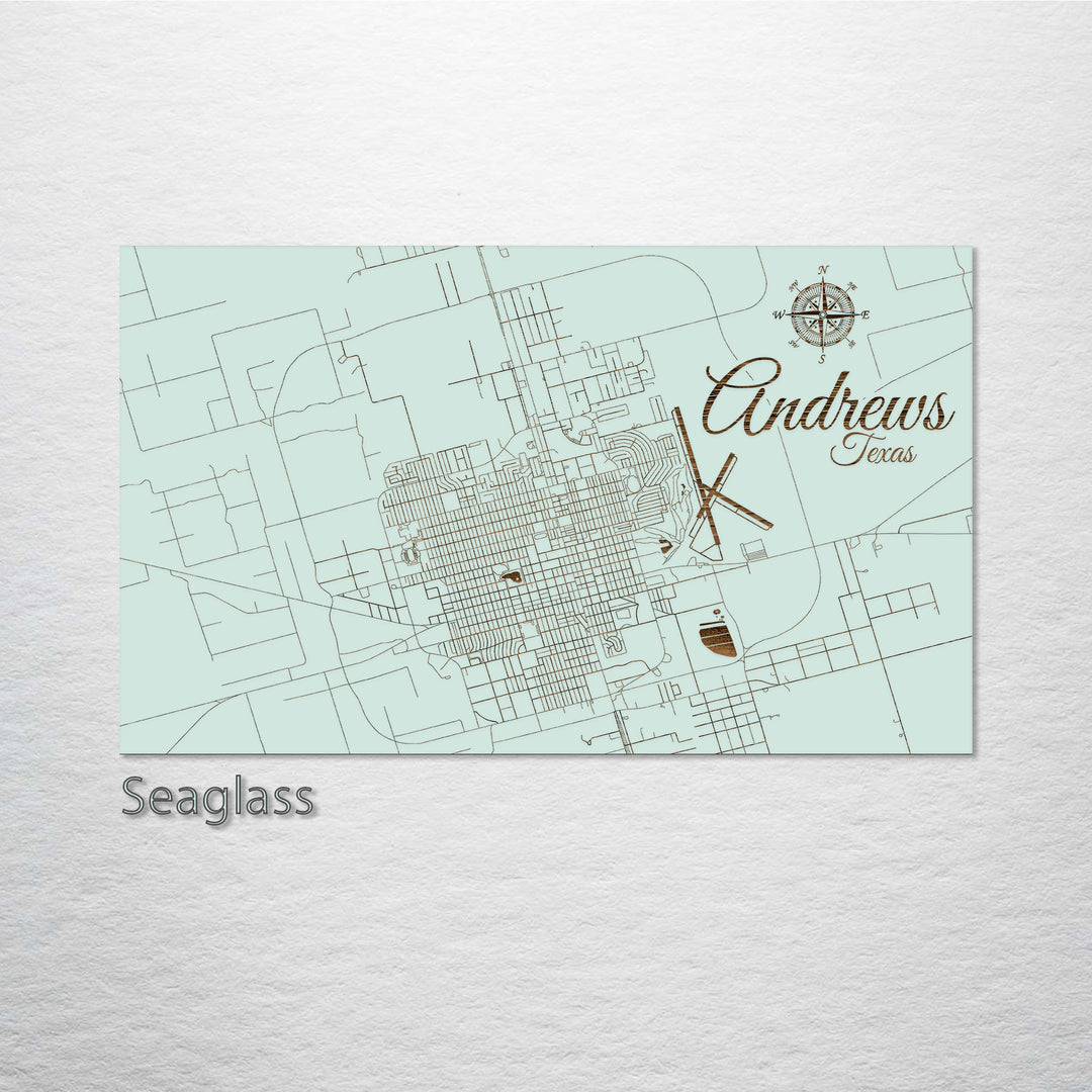 Andrews, Texas Street Map