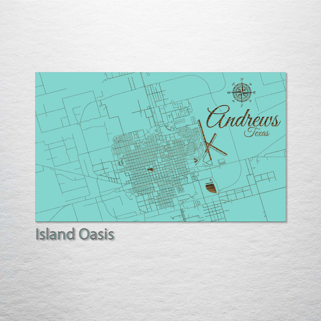 Andrews, Texas Street Map