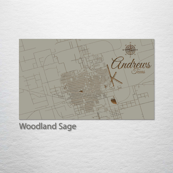 Andrews, Texas Street Map