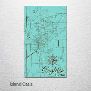 Angleton, Texas Street Map