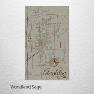 Angleton, Texas Street Map