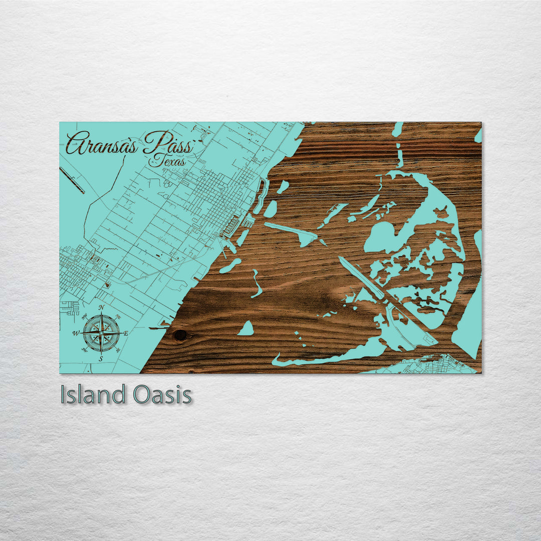 Aransas Pass, Texas Street Map