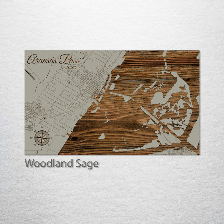 Aransas Pass, Texas Street Map