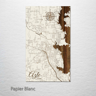 Azle, Texas Street Map