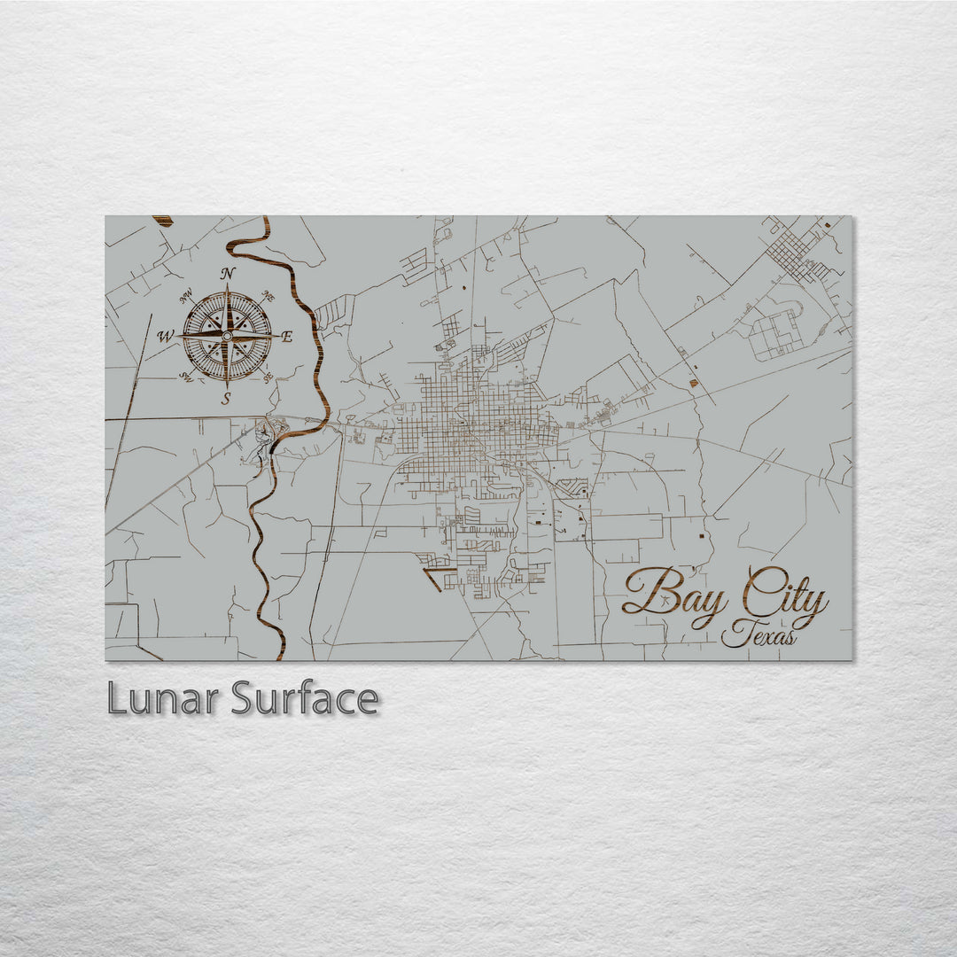 Bay City, Texas Street Map