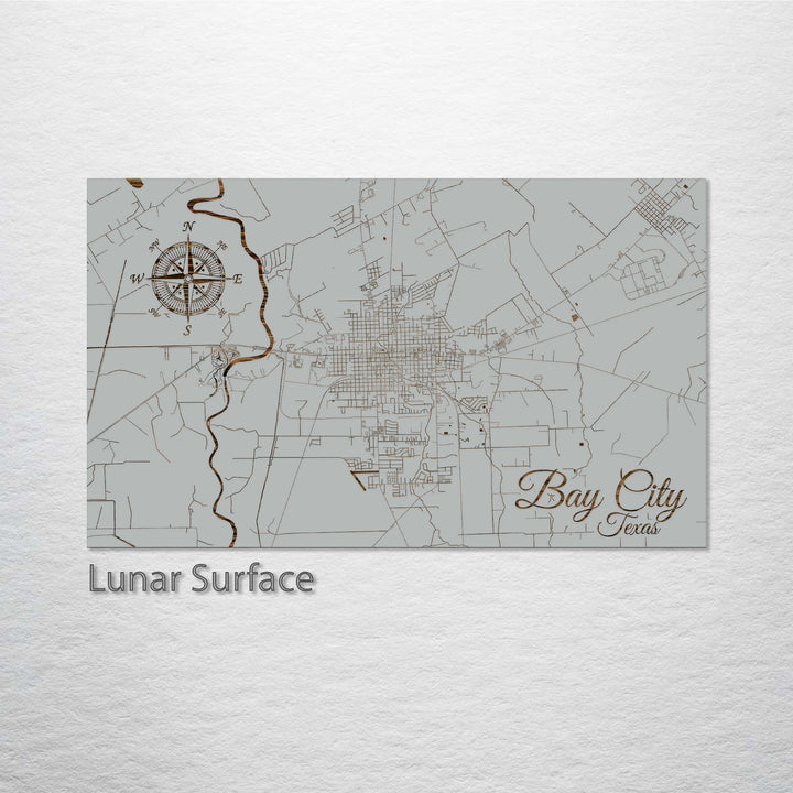 Bay City, Texas Street Map