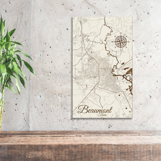Beaumont, Texas Street Map