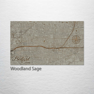 Bedford, Texas Street Map