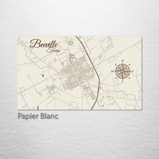 Beeville, Texas Street Map