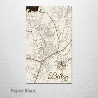 Belton, Texas Street Map
