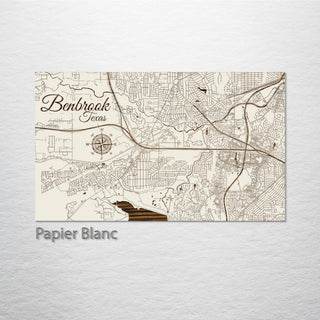 Benbrook, Texas Street Map
